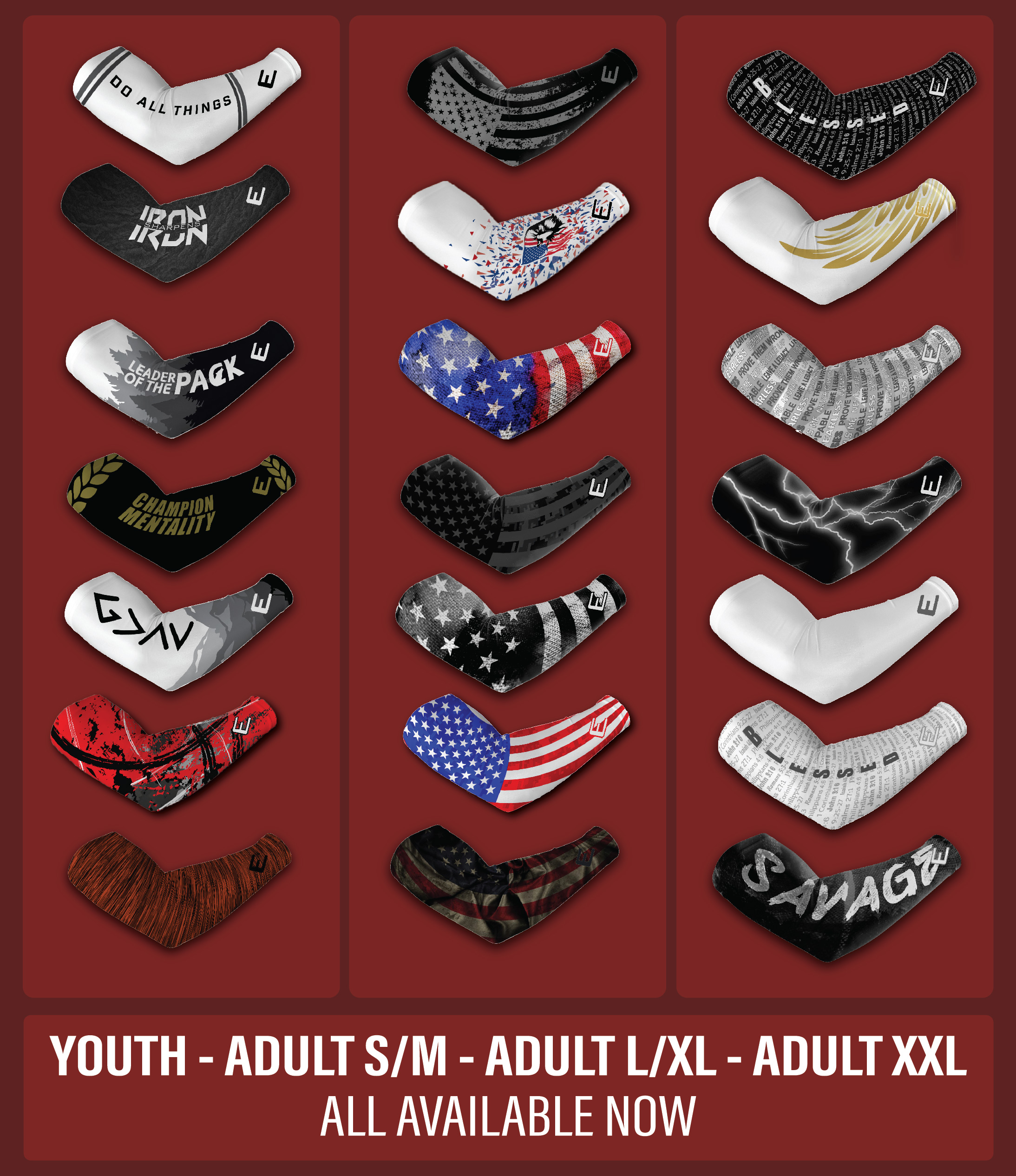 NEW Adult XXL Size for Arm Sleeves Now Available! 💪 Elite Athletic Gear