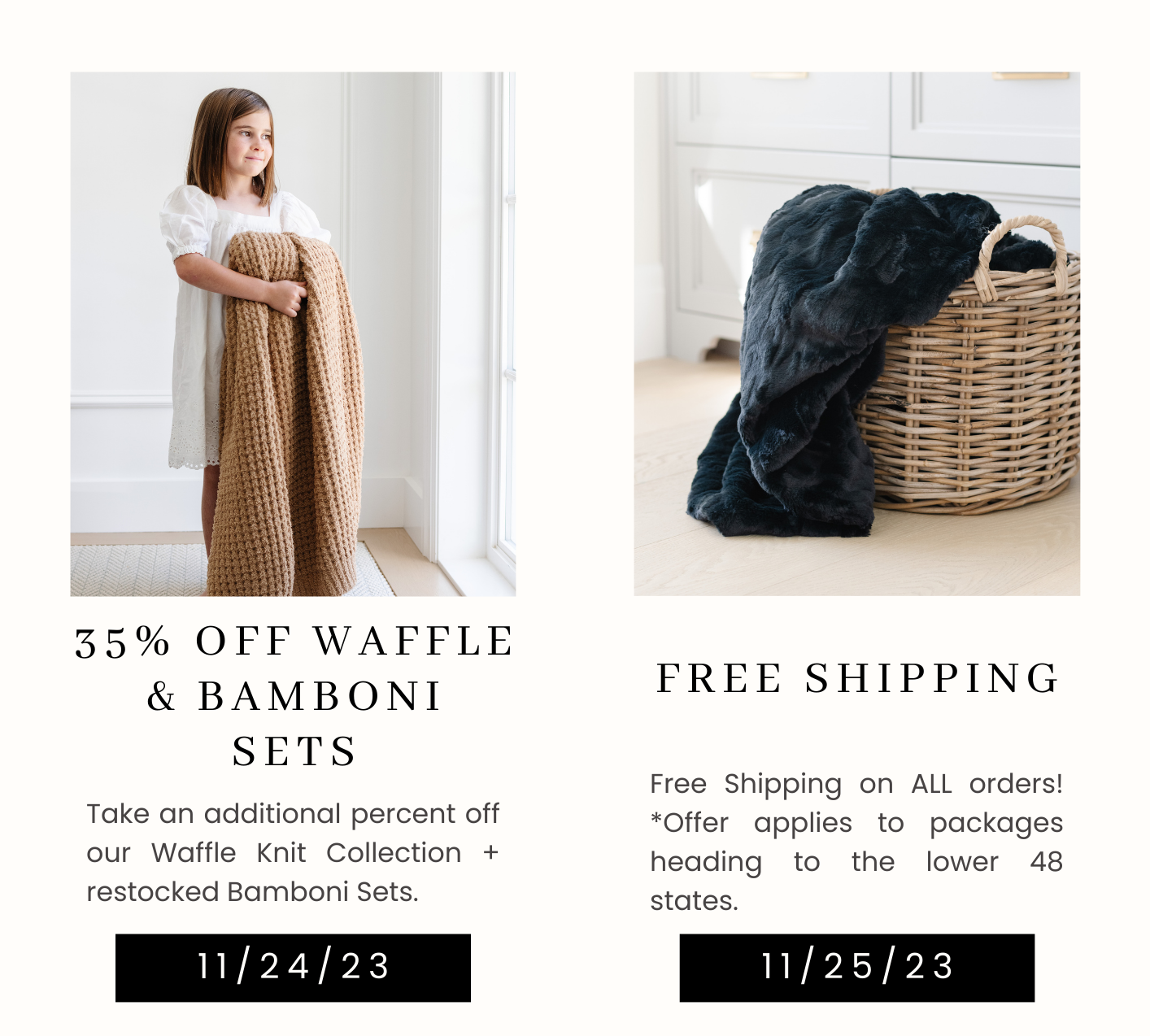 We've got BIG PLANS for Black Friday! 🖤 Saranoni