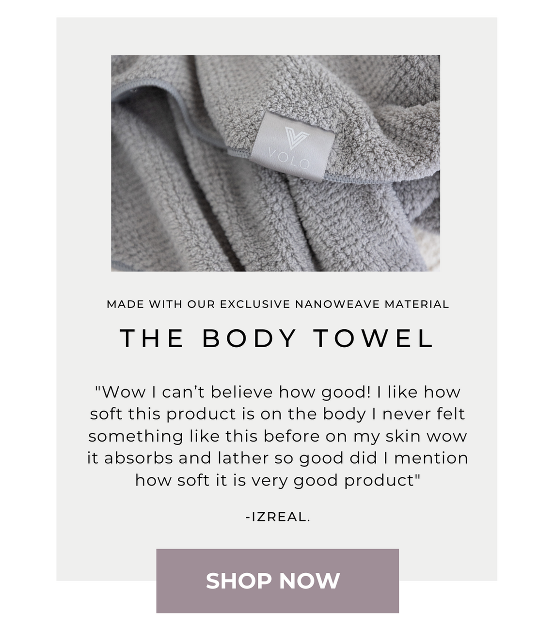 Knock Knock! It's time to say goodbye to that harsh & scratchy towel