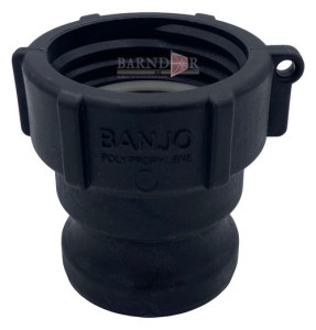 Banjo 2″ Buttress X 2″ Male Adapter QDC w. Santoprene Gasket | TA283QD